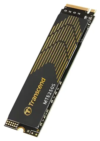 Transcend MTE250S 1TB / SSD disk / M.2 2280 / PCIe Gen4 x4 NVMe / 7200/6200 MBps / IOPS: 530K/420K / MTBF 3.0mh