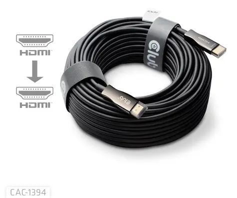 Club3D HDMI 2.1 aktivní optický 100m / Kabel HDMI / 8K 60Hz / 48 Gbit/s / eARC / HDR