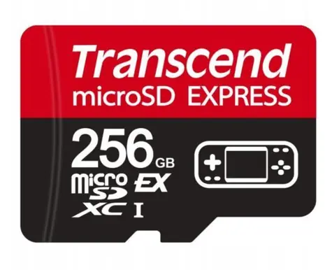 Transcend USD710S 256GB / Micro SDXC paměťová karta / SD Express / PCIe