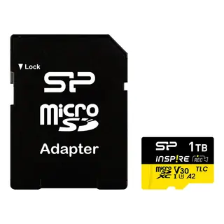 Silicon Power Inspire 1TB / Paměťová karta microSDXC / 170/160 MB/s / U3 / V30 / A2