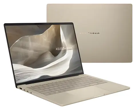 ASUS Zenbook A14 béžová / Notebook / 14