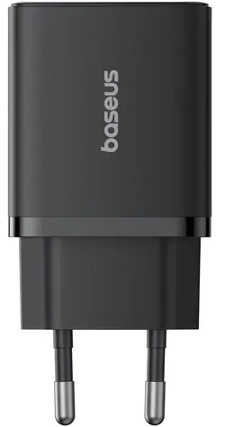 Baseus Cube Pro černá / Rychlonabíječka / USB-C / USB-A / 30W