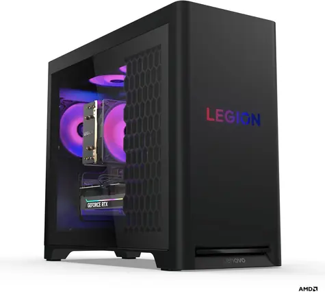 Lenovo Legion T5 90YJ černá / Herní PC / AMD Ryzen 5 7600 / 32GB / 1TB / RTX 5070 12GB / Bez OS