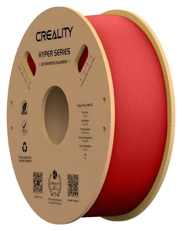 Creality Filament Hyper PLA červená / struna pro 3D tiskárnu / Hyper PLA / 1.75mm / 1kg