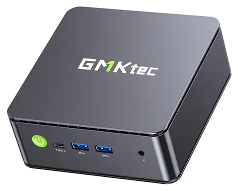 GMKtec G11 / Mini PC / AMD Ryzen Embedded R2514 / 16 GB DDR4 / 512 GB SSD / AMD Radeon / Wi-Fi 6E / W11P