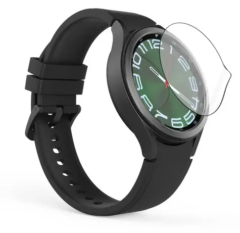 Hama Super Hybrid / Ochranná fólie / Samsung Galaxy Watch8 44 mm / D3O / rPET / 0,22 mm