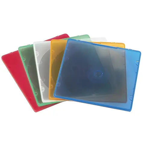 Hama CD Slim Box barevné / Krabička na CD / PP / 20 ks