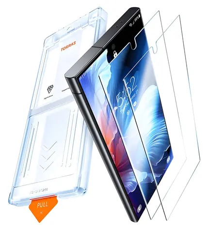 Torras Install Master / Tvrzené sklo pro Samsung Galaxy S24 / 9H+ / TÜV Rheinland