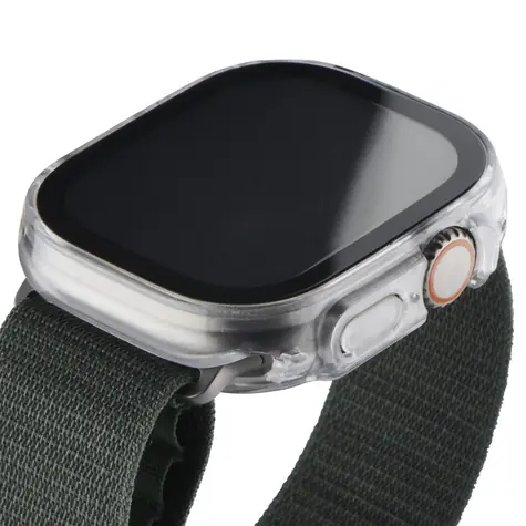 Hama průhledná / Ochranný kryt / Apple Watch Ultra 3 49 mm / Sklo