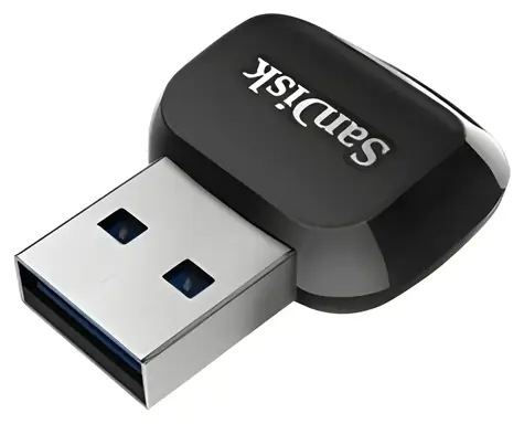 SanDisk QuickFlow USB-A / Čtečka paměťových karet / microSD