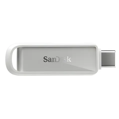 SanDisk Phone Drive 128 GB Arctic White / Flash Disk / USB-C 3.2 / 150 MB/s