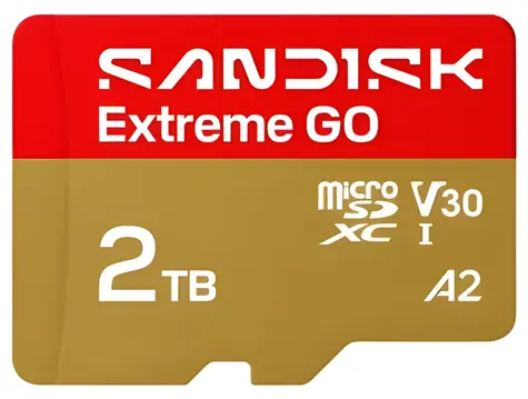 SanDisk Extreme GO microSDXC 1,5 TB / Paměťová karta / čtení 240 MB/s / zápis 160 MB/s