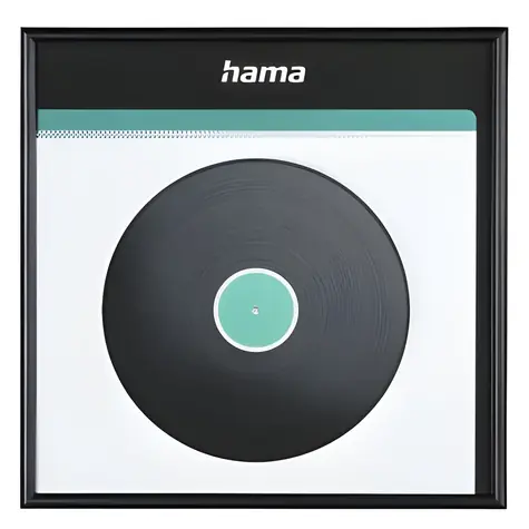 Hama rámeček na obal LP černá / Rámeček / hliník / 31,5 × 31,5 cm