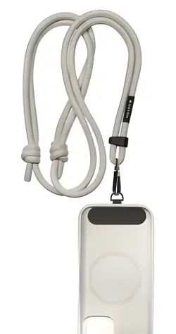 Black Rock Universal Lanyard stará bílá / Šňůrka na telefon