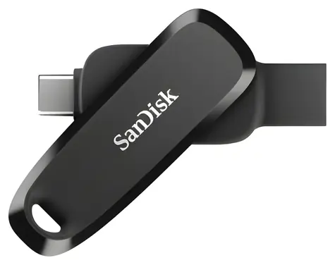 SanDisk Phone Drive 32 GB černá / Flash disk / USB-A + USB-C / USB 3.2 Gen 1 / 100 MB/s