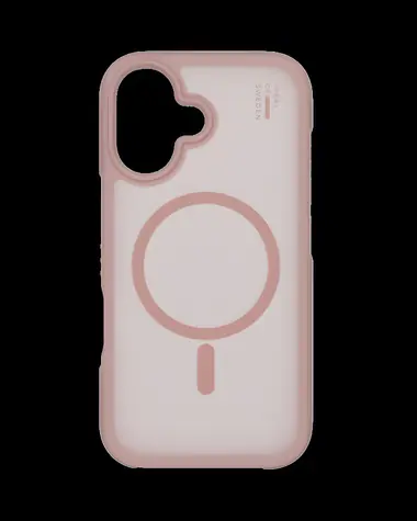 iDeal of Sweden Bumper Case růžová / Zadní kryt / Apple iPhone 16 / MagSafe / TPU