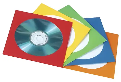 Hama Papírový obal CD/DVD 50 ks vícebarevný / Ochranný obal
