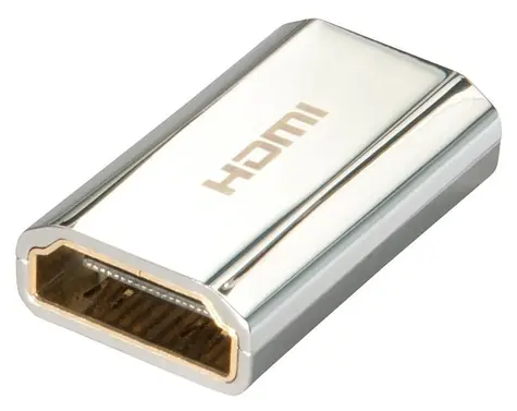 Lindy CROMO metalická / Redukce HDMI / Female - Female