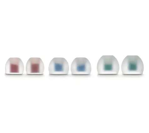 Hama silikonové náušníky bílá / Náhradní náušník / S/M/L / 6 kusů / pro Hama in-ear sluchátka
