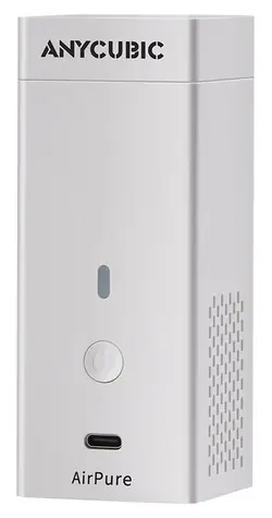 Anycubic AirPure (2 ks) / Čistička vzduchu pro 3D tiskárny / aktivní uhlí / 2 000 mAh / USB-C / ? 45 dB