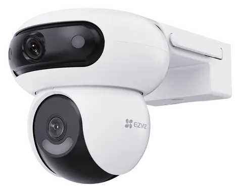 EZVIZ CS-H90 bílá / venkovní IP kamera / 2× 4Mpix / objektiv 2,8 mm + 6 mm / barevné noční vidění / IP65