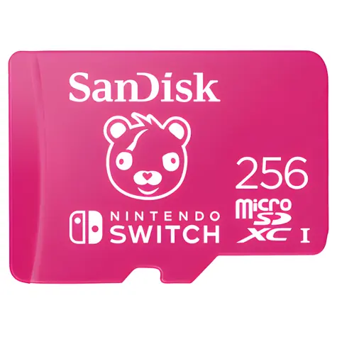 SanDisk Extreme microSDXC 256GB Fortnite Cuddle Team Leader / Karta microSDXC / Class 10 U3 V30 A1 / čtení 100 MB/s