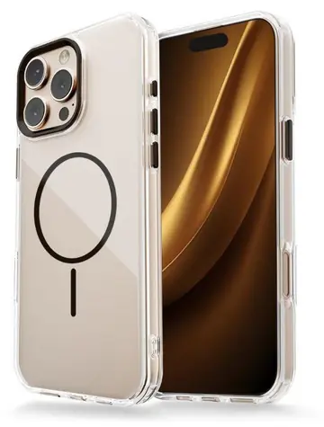 CPA Clear Thin Mag černá / Kryt / Apple iPhone 17 Pro Max / MagSafe