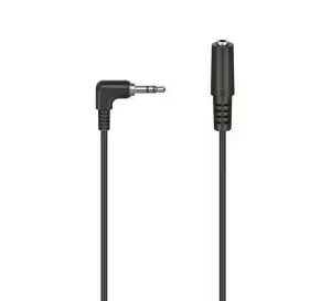 Hama audio adaptér 2,5 mm jack - 3,5 mm jack / Redukce / stereo / černá