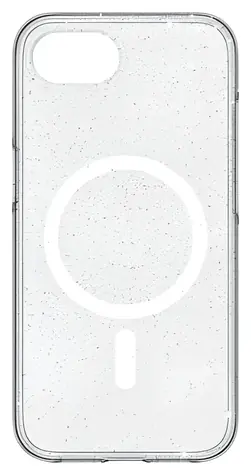 White Diamonds Mag Glitter Case transparentní / Ochranný kryt / Apple iPhone 16e a 17e
