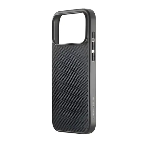 Black Rock Robust Carbon iPhone 17 Pro černá / Kryt