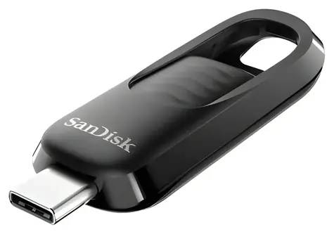 SanDisk Ultra Slider 1TB / Flash Disk / USB-C 3.2 Gen 1 / zasouvací konektor