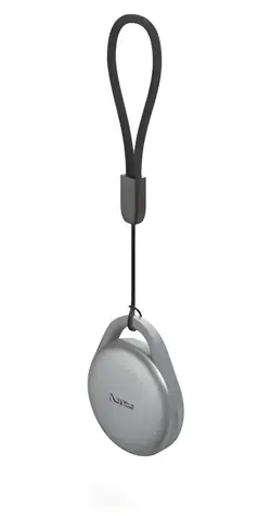 Hama lokalizační čip šedá / Bluetooth lokátor / Android Find My Device + Apple Find My / nabíjecí USB-C / IPX5