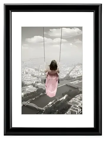 Hama Swing černá / Foto rámeček / Plast / 10x15 cm