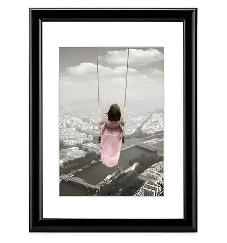 Hama Swing černá / Plastový rámeček / 20x30 cm