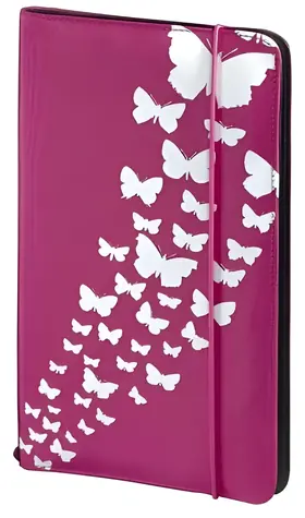 Hama Up to Fashion 48 růžová / Pouzdro na CD/DVD/Blu-ray / 48 disků / nylon