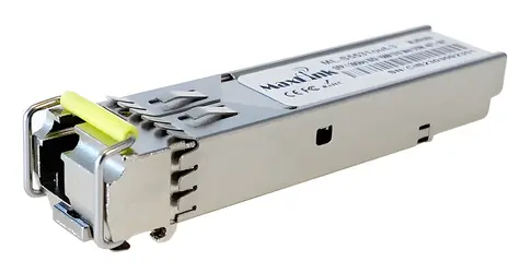 MaxLink 1.25G SFP průmyslový / Optický modul / WDM(BiDi) / SM / Tx 1550/Rx1310nm / 3km / 1x LC / DDM
