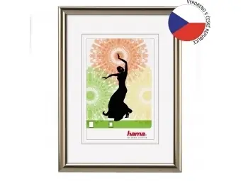 Hama MADRID 21x29,7 cm ocelová / Plastový rámeček / DIN A4