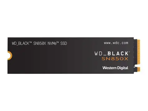 WD Black SN850X 2TB / M.2 SSD 2280 / NVMe PCIe 4.0 4x / TLC / čtení:7300MBs / zápis:6600MBs / 5y