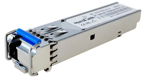MaxLink 1.25G SFP optický modul / WDM(BiDi) / SM / Tx 1310/Rx1550nm / 3 km / průmyslový -40 až +85 °C / 1x LC / DDM