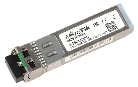 MikroTik / SFP modul / SM / 1.25G / 1550nm / 80km / LC / DDM