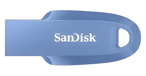 SanDisk Ultra Curve 64 GB modrá / Flash disk / USB 3.2