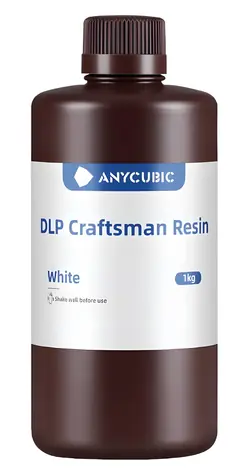 Anycubic Craftsman bílá / DLP pryskyřice / 1 kg / nanokeramika / UV 365-405 nm