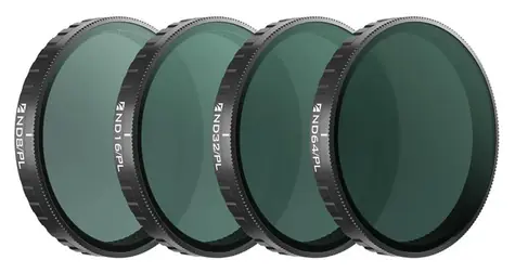 Freewell Bright Day FW-OA6-BRG / Sada filtrů / ND/PL / DJI Osmo Action 6 / 4 ks