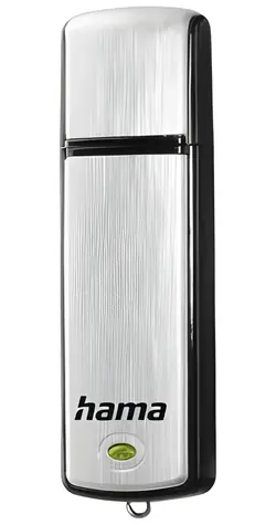 Hama Fancy černá/stříbrná / Flash disk / 32 GB / USB 2.0 / 10 MB/s