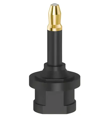 Hama ODT Toslink 3,5 mm / Optický adaptér / pozlacený