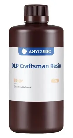 Anycubic Craftsman DLP Resin béžová 1 kg / DLP pryskyřice - tekutý tiskový materiál / 365-405 nm