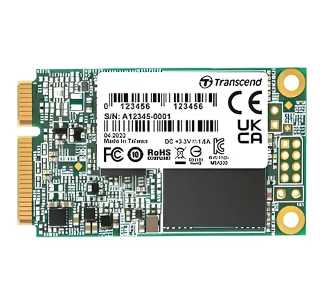 Transcend MSA220S 64GB / SSD disk / mSATA / SATA III 6Gb/s / 3D NAND / R: 550 MB/s / W: 350 MB/s