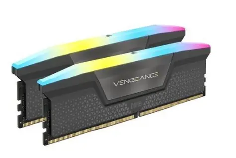 Corsair Vengeance RGB 32GB (2x16GB) 6000MHz šedá / DDR5 / PC5-48000 / CL38 / XMP 3.0 / EXPO / 1.35V