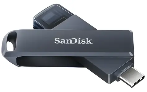 SanDisk iXpand Phone Drive Metallic Sky 64 GB / Flash Disk / USB-C