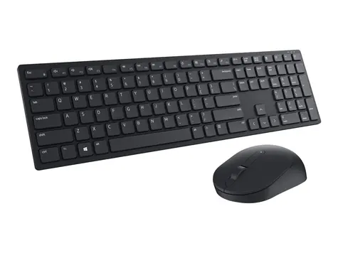 DELL KM5221W ET / Set bezdrátové klávesnice a myši / Estonský layout / USB přijímač 2.4GHz
